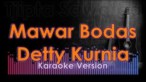 Karaoke Pop Sunda | Detty Kurnia - Mawar Bodas tanpa vokal