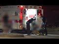 Man struck by vehicle while crossing street in northeast Houston
