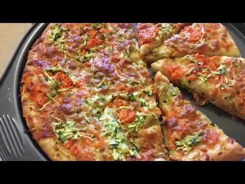 pizza-vÉgÉtarienne-maison-dÉlicieuse-!!!!!