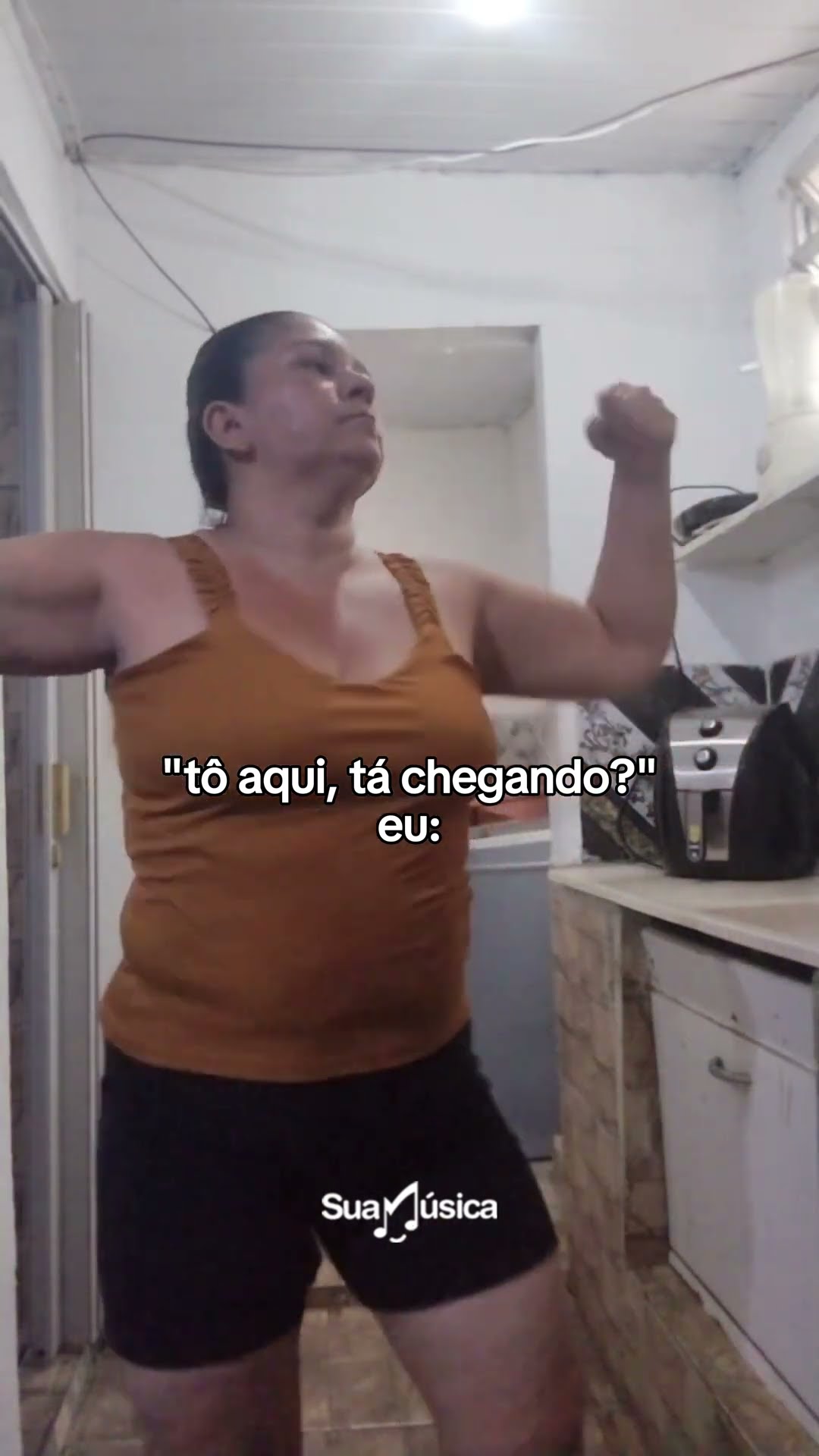 Carro me esperando lá fora e eu aquecendo o corpo ?? #shorts