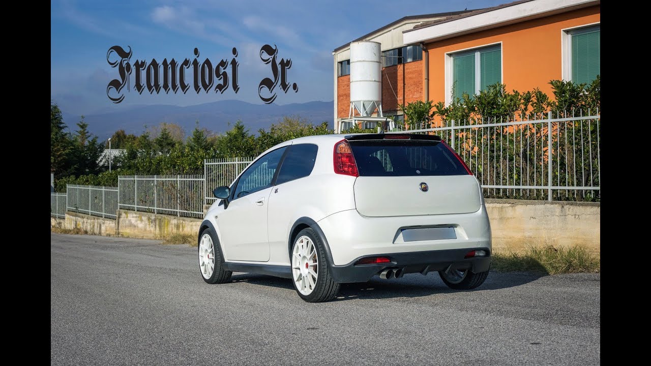 ABARTH GRANDE PUNTO 2008 - START UP, SOUND, REVS & ACCELERATIONS