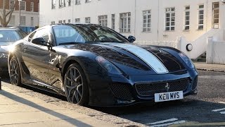 Join me, point of view, as i follow a beautiful blue ferrari 599 gto
driving through the streets london. car sounds good it looks -- me
o...