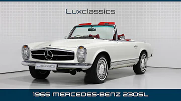 LUX CLASSICS 1966 WHITE MERCEDES-BENZ 230SL PAGODA RHD MANUAL RESTORED AND SHOW-WINNING