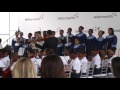 Himno nacional de la repblica dominicana  orquesta y coro infantil  fundacion refidomsa