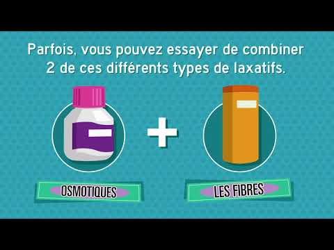 LA CONSTIPATION - Pour bien sélectionner votre laxatif