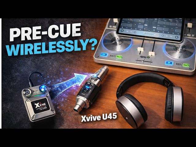 How to Pre-Cue Wirelessly (Xvive U45 – No Headphone Cable!) - YouTube