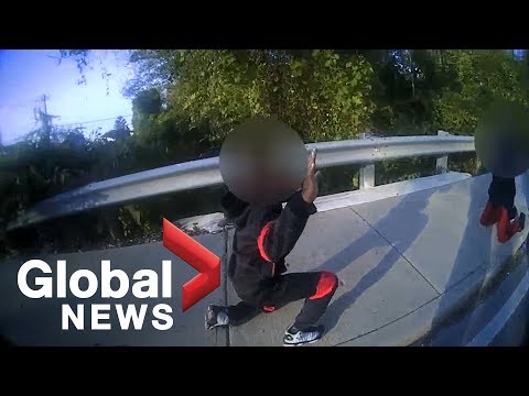 Ohio officer lectures two children playing with bb gun