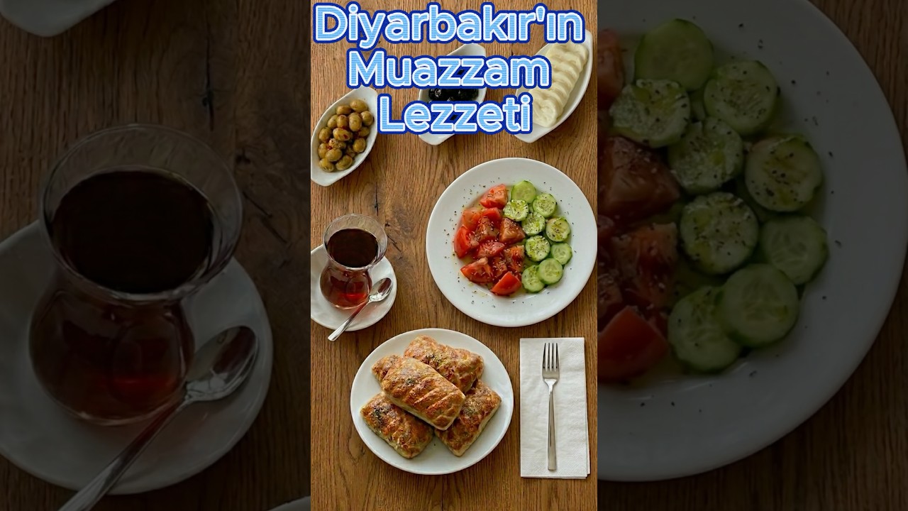 Kıyır Kıyır, Mis Kokulu Diyarbakır Çöreği Tarifi 🥐☕ #YöreselTarifler #GelenekselLezzetler  #Hamurİşi