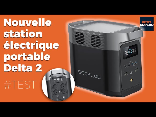EcoFlow Delta 2 Portable Centrale Électrique - Générateur solaire portable  - 1024W