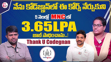 Codegnan: The Best Coding Institute with Real Student Feedback | I GOT A 3.6LPA JOB BY CODEGNAN | SP