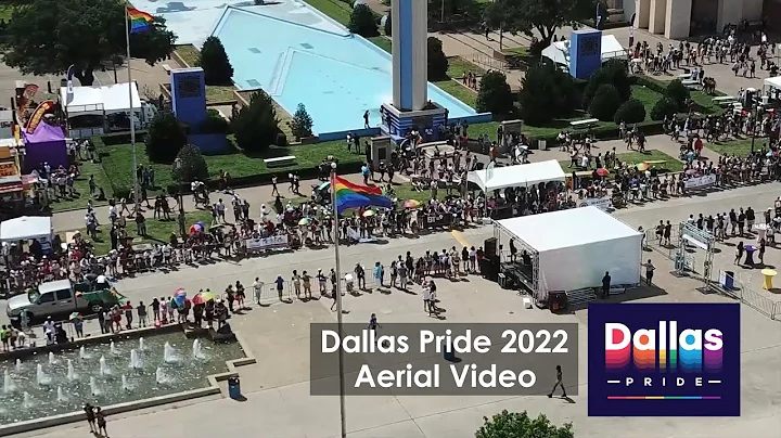 Dallas Pride 2022 Aerial Video