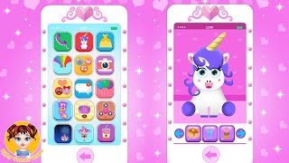 Baby Princess Phone Part 2 - Fun Mini Games - Baby Games Videos screenshot 5