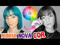 MUDEI A COR DO MEU CABELO SEM PRECISAR DESCOLORIR - SEGUINDO A RODA DAS CORES! 🌈 #circulocromatico