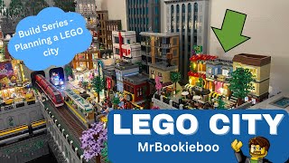 LEGO City build series - planning a layout
