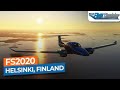 [Microsoft Flight Simulator 2020] Helsinki-Malmi to Mariehamn - Diamond DA-62｜Drawyah