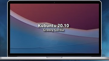 Kubuntu 20.10 - Groovy Gorilla