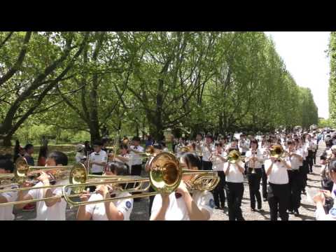 ブラスエキスポ2017　京都両洋高等学校　パレード　西コース