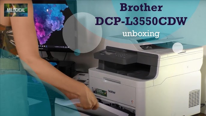 Imprimante multifonction laser couleur 3 en 1 Brother DCP-L3550CDW