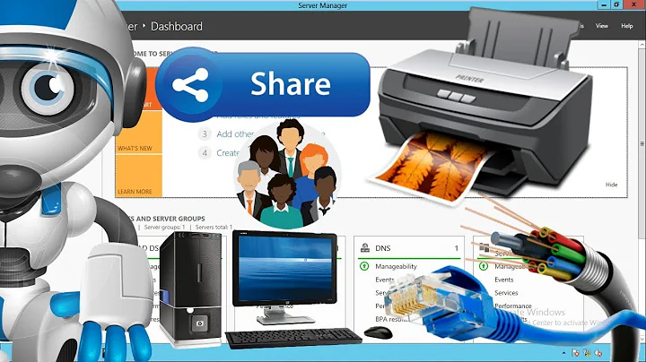 🇱🇰 How To Install & Deploy Printers Using Group Policy Objects ? | Sachin Nimshan