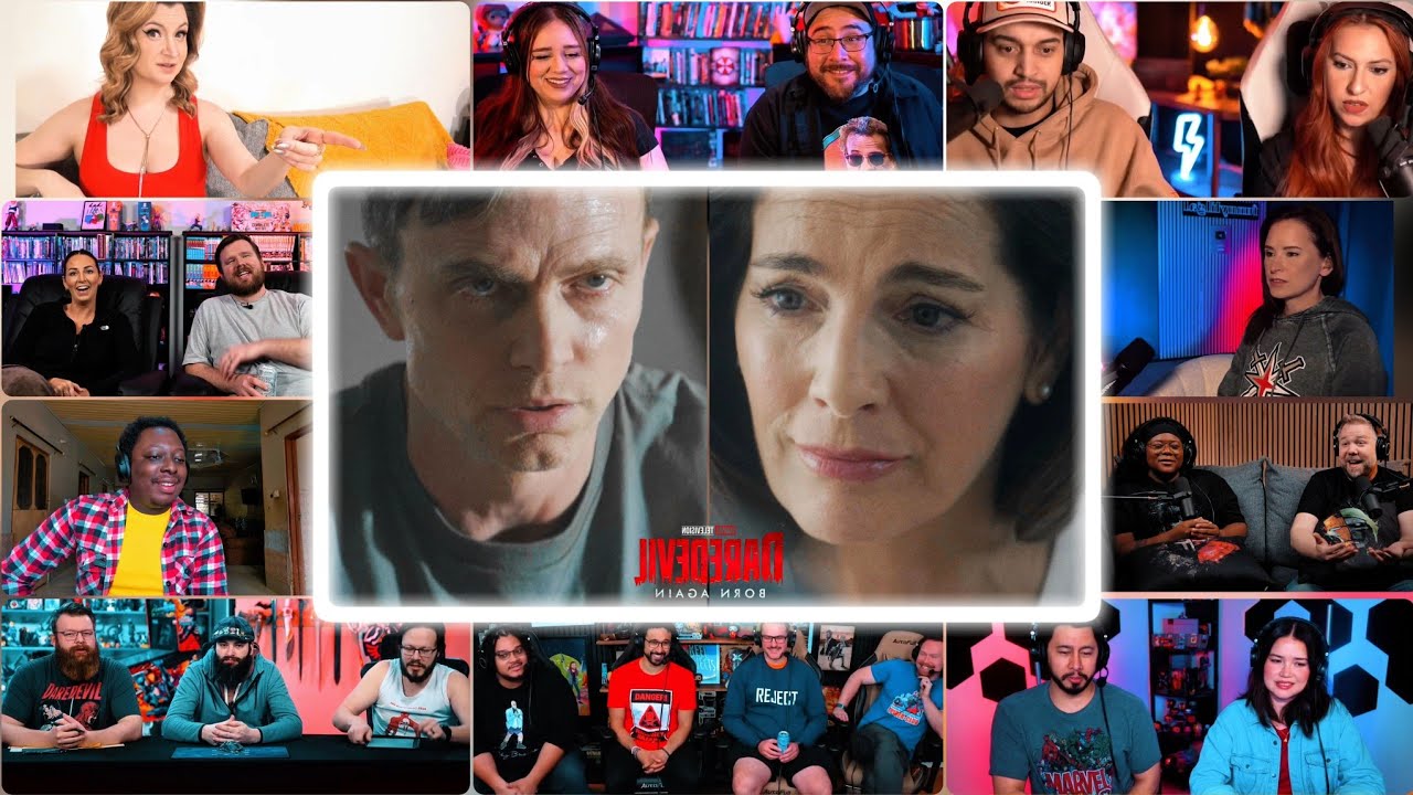 MCU Fans React To VANESSA HIRES BULLSEYE TO KILL FOGGY | Daredevil Born Again Ep 9 Reaction Mashup