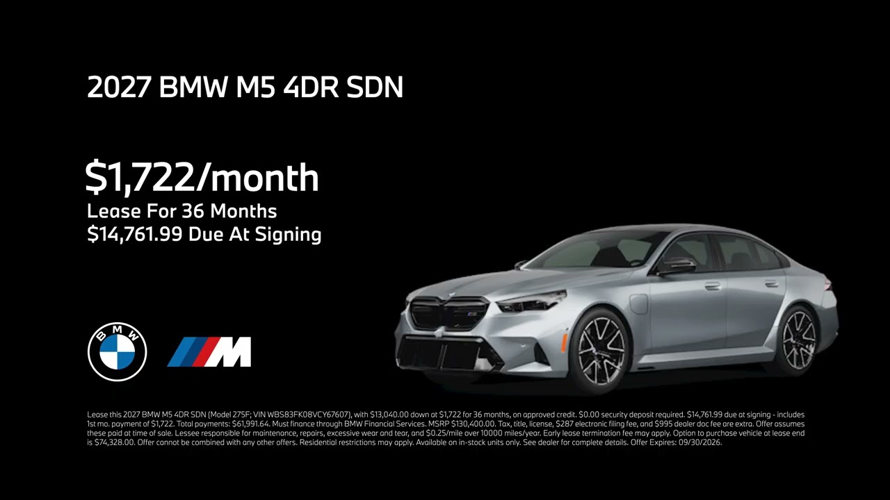 BMW M5 09/19/2026 7986436 - YouTube