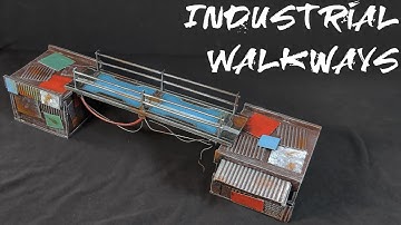 Industrial Walkways Tutorial - Necromunda, 40K, Kill Team, Scifi Wargaming