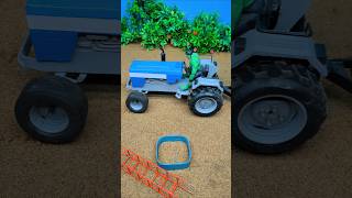 Amazing Mini Tractor Making Cement pillar | real construction science project #shorts #youtubeshorts