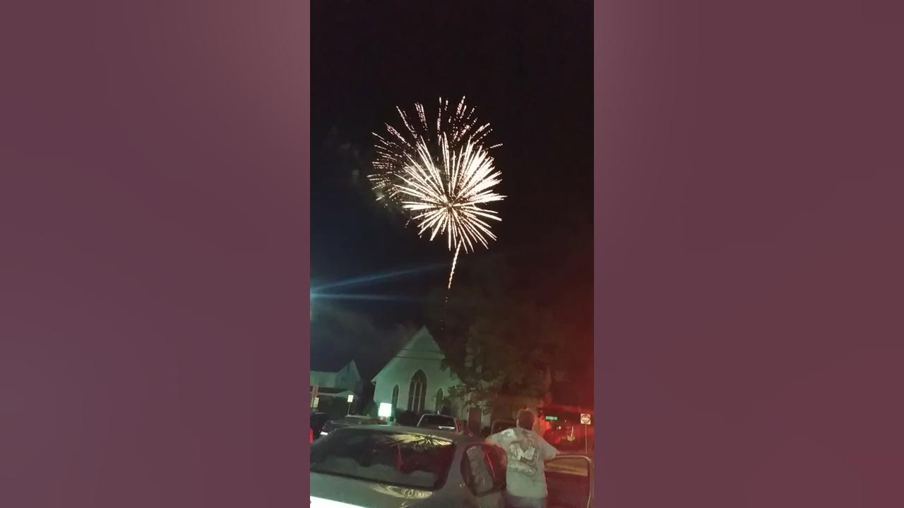 Hammonton Carnival Fireworks 🎆🎇 YouTube