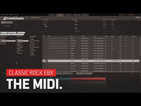 Classic Rock EBX – The MIDI