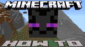 Minecraft ~8 Bit~ HOW TO : 2D Enderman Head~Minecraft~ ( Tutorial ) /W Killerkev