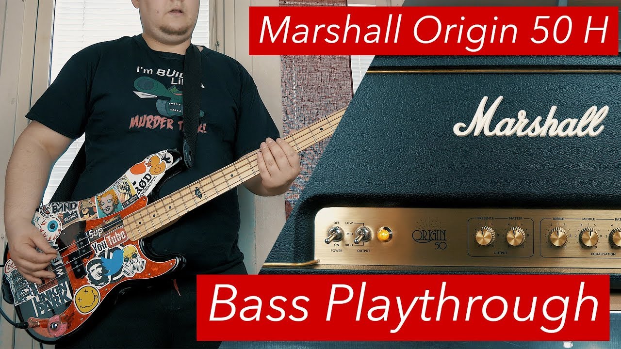 Origin 50H Punk Bass playthrough (Bass Through A Guitar Amp) YouTube