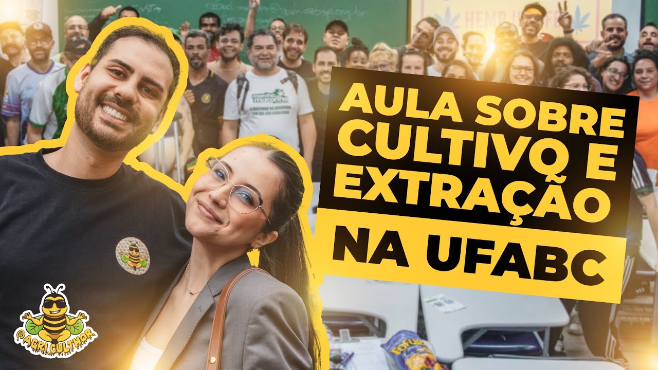 O dia em que dei uma aula sobre CANNABIS MEDICINAL na UNIVERSIDADE FEDERAL | UFABC