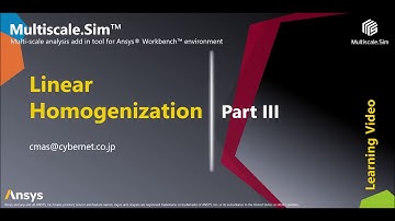 Multiscale.Sim Linear Homogenization Part III [English]