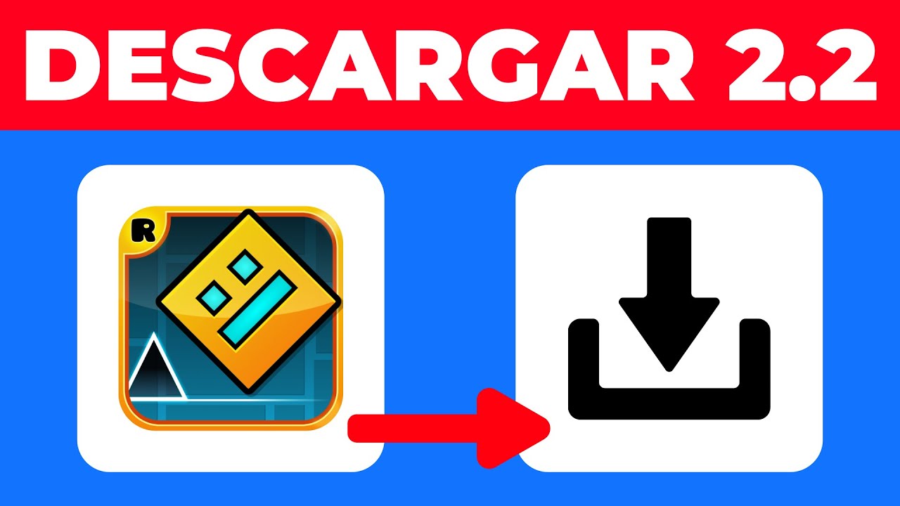 Cómo DESCARGAR GEOMETRY DASH 2.2 para PC (2026) GRATIS - YouTube