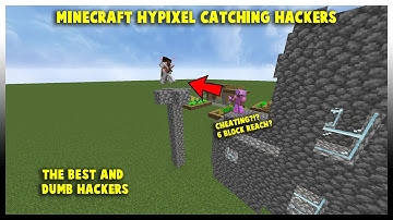 Minecraft Hypixel Catching Hackers People #3!