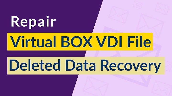 How Can I Do Deleted Data Recovery (Repair Virtual Box VDI File) Quickly ?