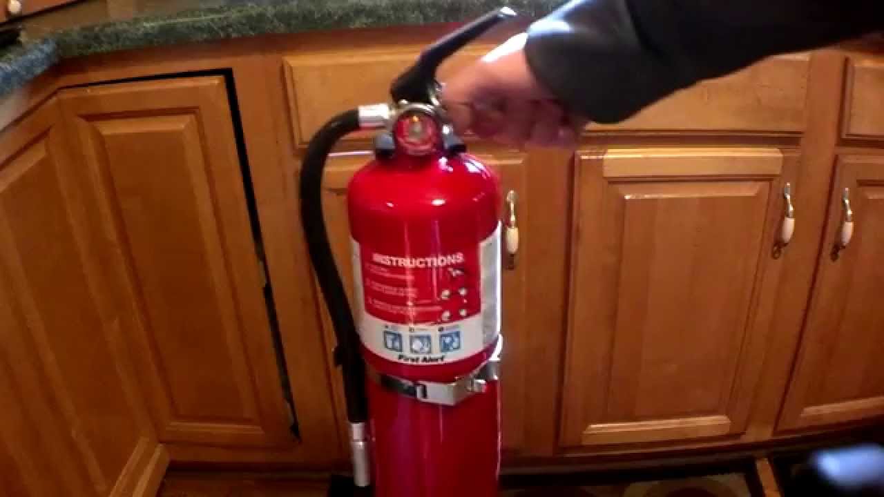 How To Install A Kitchen Fire Extinguisher Youtube