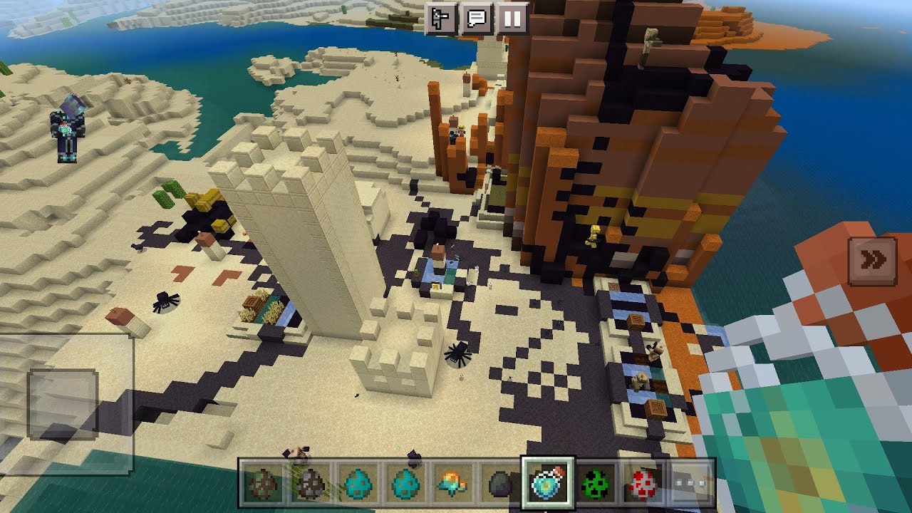 a corruption mod that corrupts your Minecraft world - YouTube