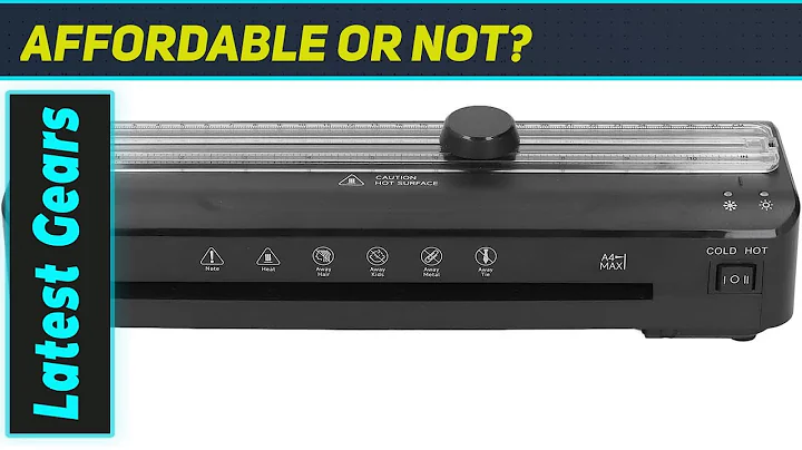 A4 Compact Laminator: Best Photo & Document Protection with Built-in Cutter!