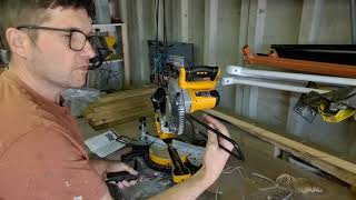 JCB MS210SB unboxing and review of mitre chop saw
