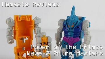 Nemesis Reviews Transformers Power of the Primes Prime Masters Wave 2