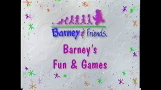 Barneys Fun Games But The Audio Is A Semitone Lower