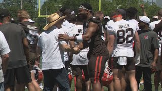 VIDEO | Voice of the Cleveland Browns, Jim Donovan, breaks down the team during minicamp