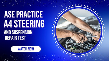 ASE A4 Ophanging & Besturing Oefentoets | 50 Vragen met Antwoorden