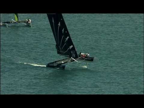 Extreme Sailing - Ste 2010 - Day 1 - Interview of ...