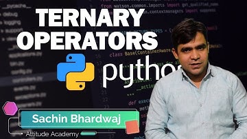 Ternary Operator In Python (Ternary Operator)