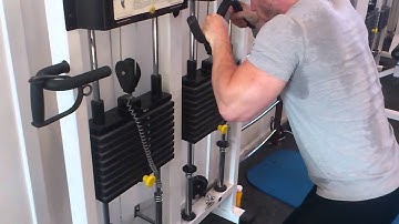 Double stack push downs