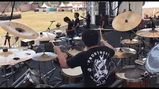 "Menjilat Matahari" God Bless soundcheck Volcano Rock Festival 2018