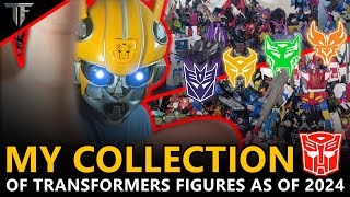 My Entire Transformers Toy Collection Through The Years As Of 2024! - Toy Collection Review