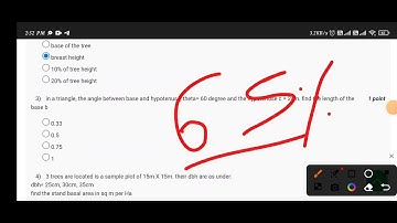 FOREST AND THEIR Management Assignment quiz week- 4 (2024)
